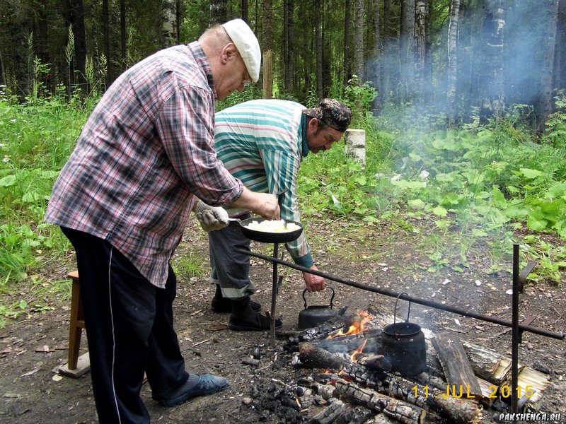 Рыбалка на Чурге 11.07.2015 г.